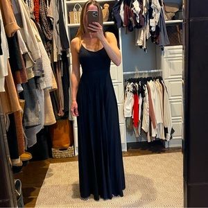 Asos pleated maxi dress